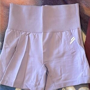 DOUOUEVEN lilac shorts